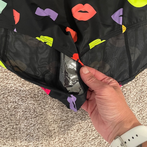 💋NWT TORRID SWIM BOTTOM HIGH WAIST STAPPY LIPS KISS SWIM BRIEF - Plus Size - Picture 7 of 10